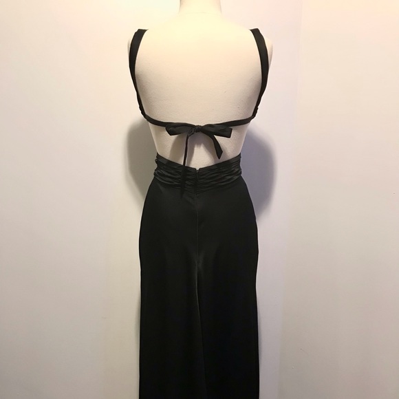 BCBC Max Azria Satin Cut-Out Gown - Picture 7 of 14